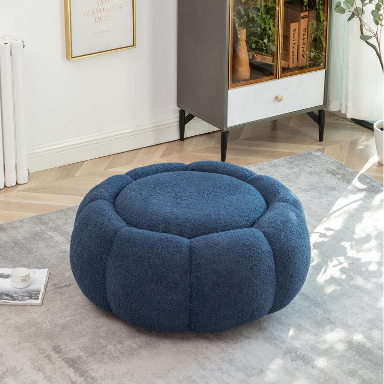 Velvet discount storage chair